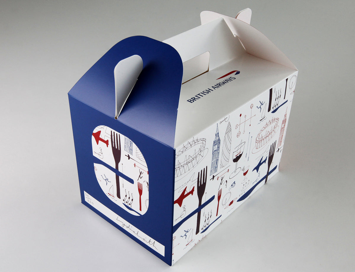 British airways cheap baggage cardboard box