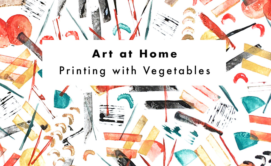 Art at Home: Printing with Vegetables