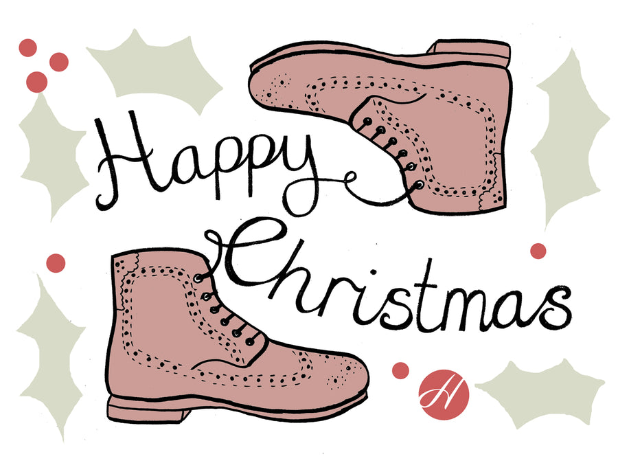 Hudson Shoes Christmas Card Email Newsletter